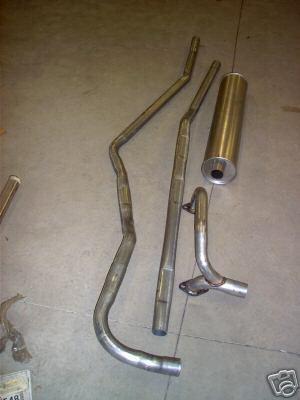1942-1948 lincoln continental coupe v12, single exhaust, 304 stainless