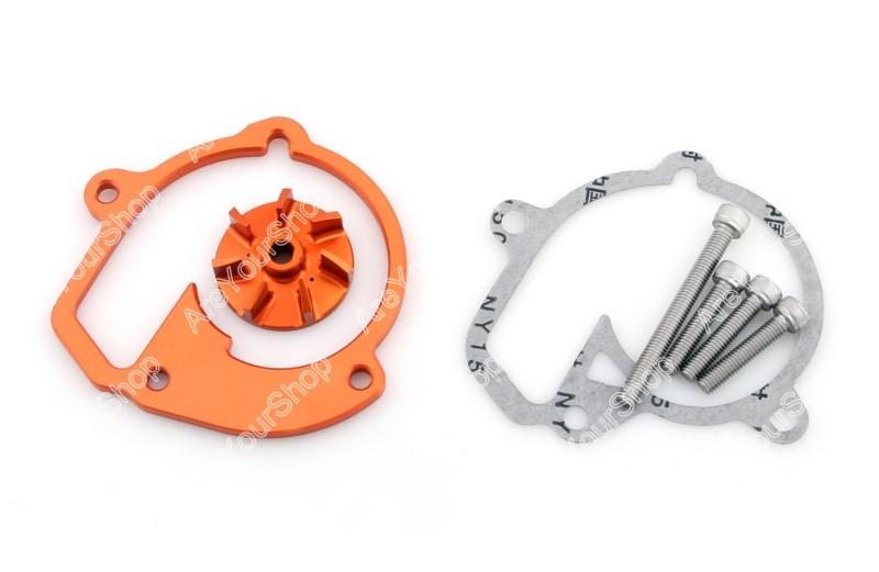 Aluminum waterpump wheel for ktm smr 450 sx 450 2004-2008 orange
