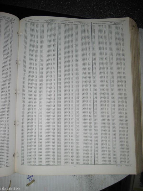 Ford Lincoln Mercury Master Cross Reference Parts List Catalog Manual 1975-1980, US $10.00, image 5