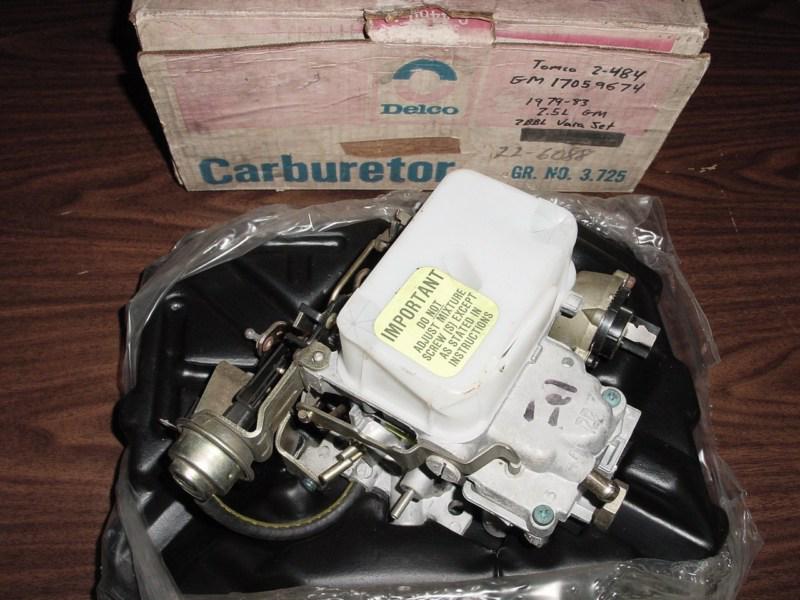 Nos ac delco 2 bbl vara-jet carburetor 1979 monza starfire lemans sunfire
