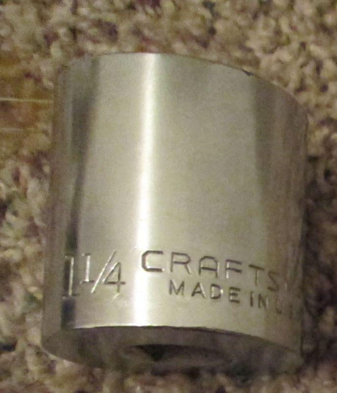 Craftsman 12 point  1 1/4" socket