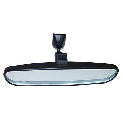 Rugged ridge rear view mirror replacement plastic black each 1102002