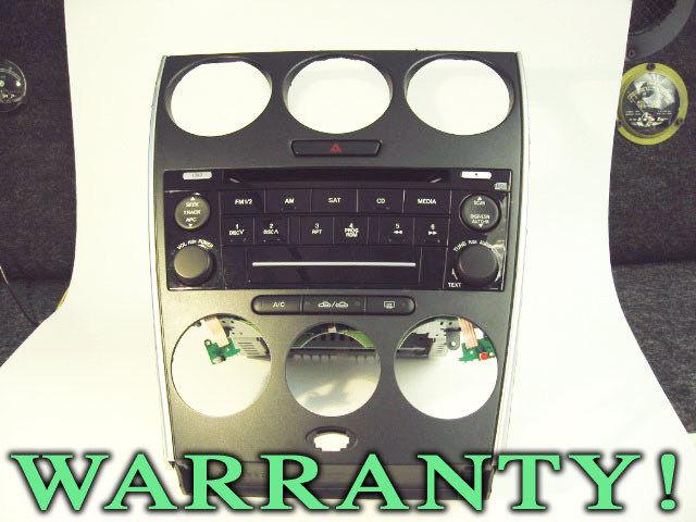 Mazda6 6 cd disc changer sat xm sirius radio stereo mazda 6 cq-em4660ak 06 07 08
