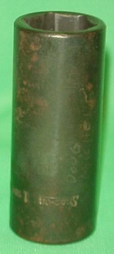 Snap-on 1/2 drive 6 point 1" deep socket sim 320