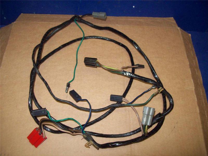 Plymouth cuda dodge challenger a/c dash wiring