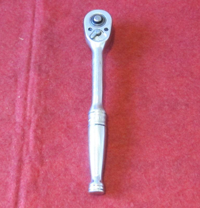 Snap on tools #f-713 - 3/8" drive  ratchet 7-1/2" l  mechanic usa quick release