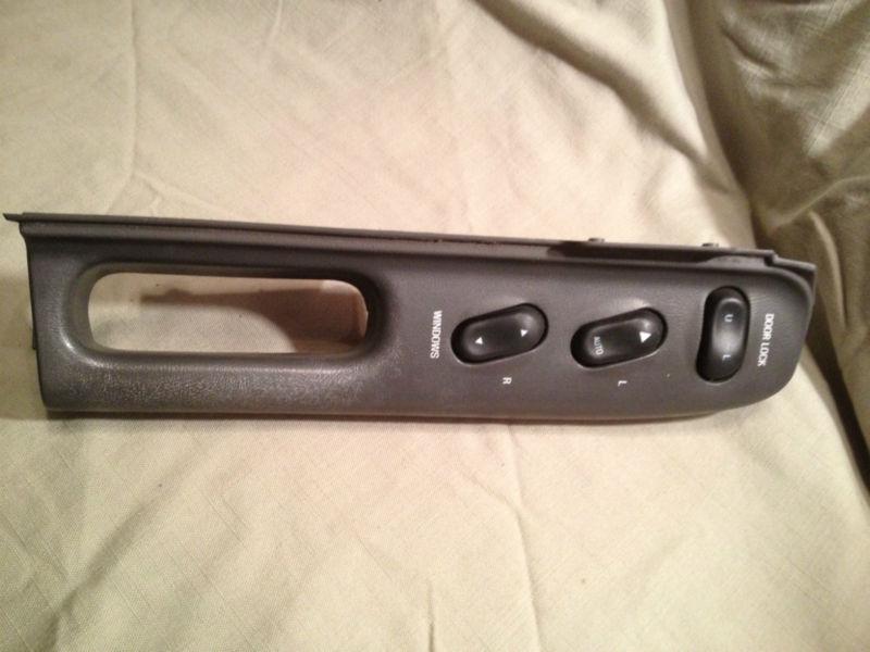 98-02 ford explorer 2dr master power window switch grey 2 door mountaineer 