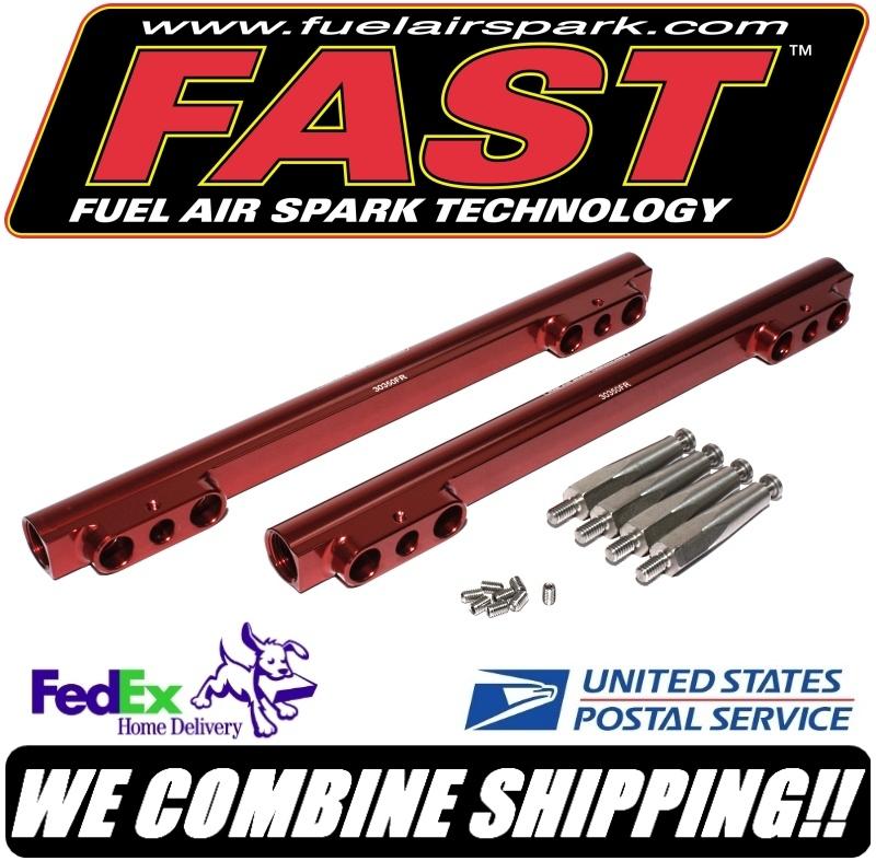 Buy New FAST SBC Chevy Fuel Rail Kit for F.A.S.T. 3012350 EFI Intake
