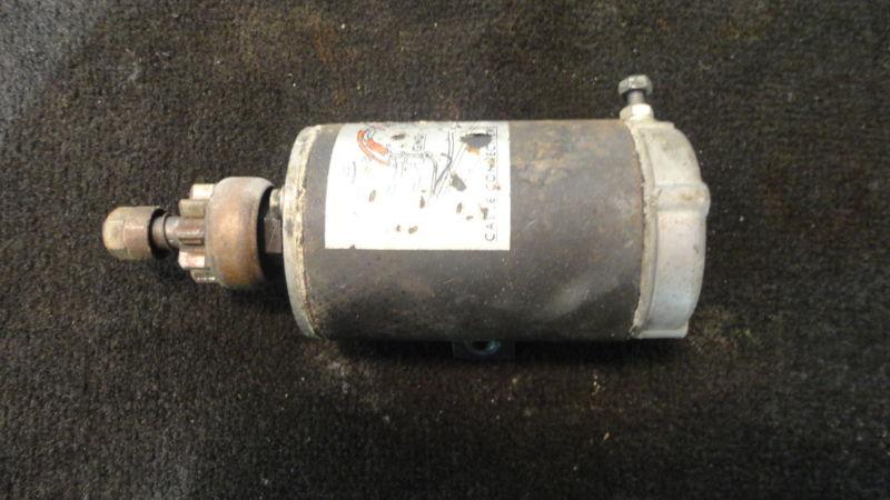 Starter motor assy #0386657 for 1979 70hp johnson outboard motor 70el79r 