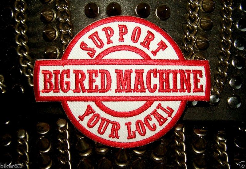 Brand new big red machine sylha patch - 1% angels - 666 hells enthusiates