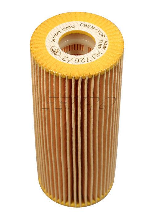 New mann-filter engine oil filter hu7262x volkswagen oe 074115562