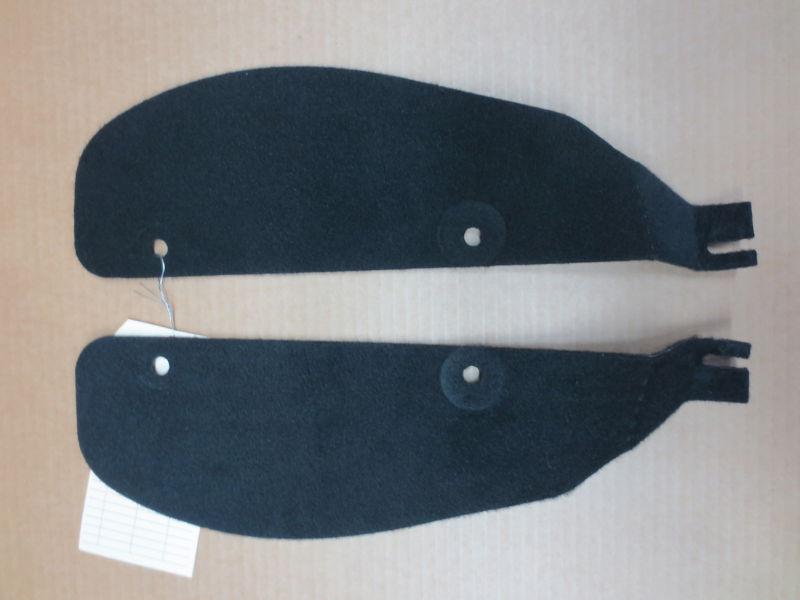 01 porsche 986 911 boxster r l black trims carpet panels  36,628