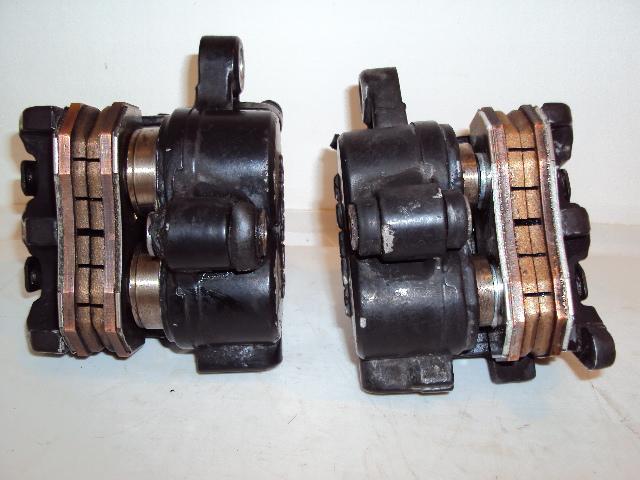 Honda goldwing gl1200- front brakes assy-w/new pads-genuine honda