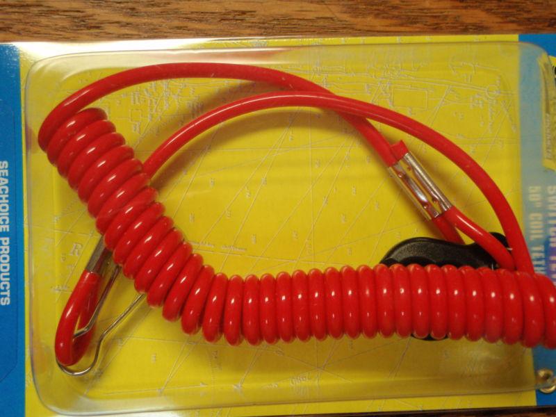 Buy KILL SAFETY SWITCH LANDYARD ONLY 11691 UNIVERSAL 50" COIL BOAT