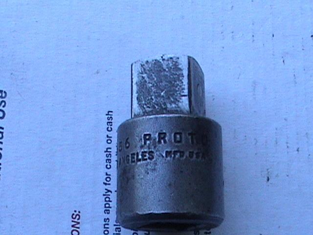 Proto tools impact  socket adapter 5/8" inch female to 3/4" inch male "us made" 