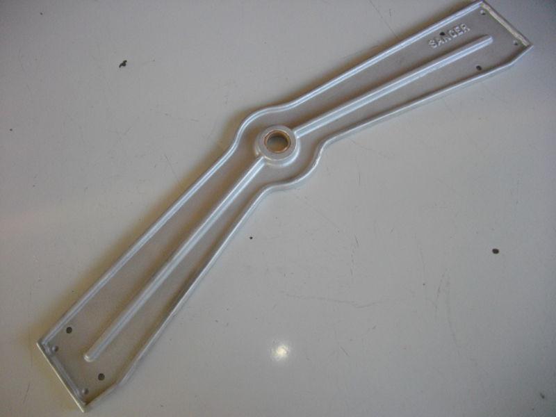 Vintage sanger v-drive flatbottom rudder support