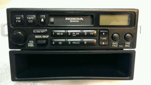 2000-2002 honda accord radio