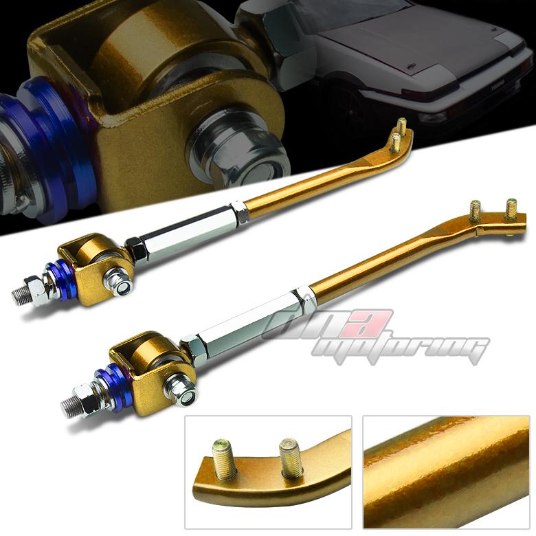 84-87 corolla ae86 gts sr5 gold adjustable front pillow tension/suspension rod