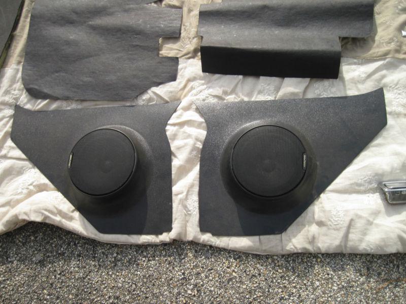 1955 1956 1957 Chevy Bel Air 2 Door Hardtop Rear Seat and interior parts, US $500.00, image 4