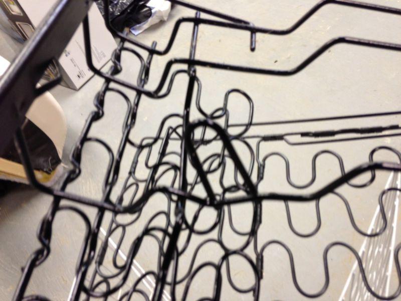 1955 1956 1957 Chevy Bel Air 2 Door Hardtop Rear Seat and interior parts, US $500.00, image 7