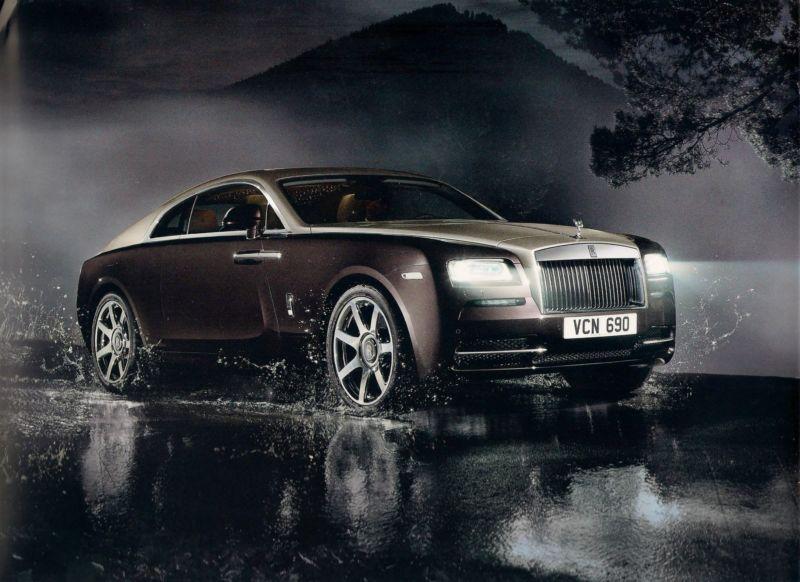 2013 rolls-royce wraith hardcover brochure book  1st and only 1 on usa ebay* wow