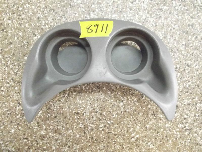 98 99 00 01 02 lincoln navigator - rear center console cupholder panel