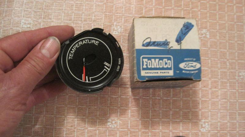Nos 1967 ford mustang temperature gauge-part number c7zz-10883b