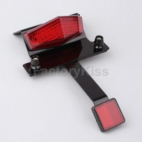 New 12 led universal motorcycle motocross tail brake rear light #744