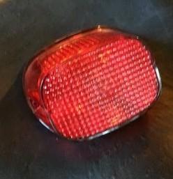 Harley tail light assembly ... late model 89 up to... 