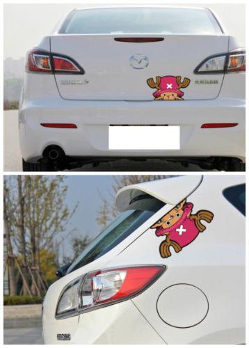New 1pcs x chopper one piece anime sticker car body window door decal sticker