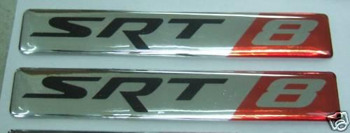 SRT8 SRT-8  SRT 8 Emblem Dodge Challenger Charger Ram, US $15.00, image 1