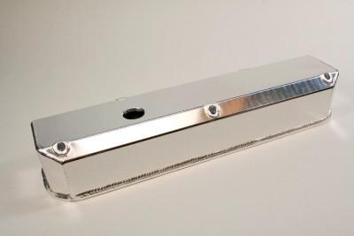 Mopar 318-360 aluminum valve cover (satin silver) - vc318-06