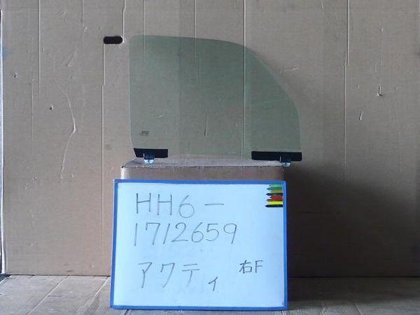 Honda acty 2009 front right door glass [0113130]