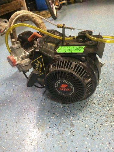 Refreshed briggs lo 206 merley built racing engine with brand new stinger clutch