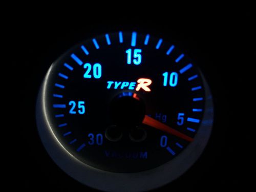 Brand new 52mm type r vacuum car gauge no.705257