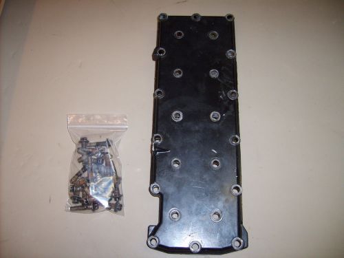 Mercury outboard 70 75 80 90 hp exhaust manifold plate and baffle 42878 42879