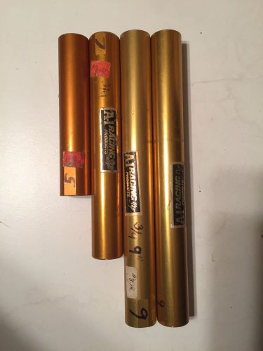 4 new 3/4 alum tubes 2-9 inch, 1-7 inch, 1- 5 inch  no reserve.99 opening bid
