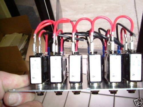 6 Breaker and rocker switch panel, new, US $27.65, image 2