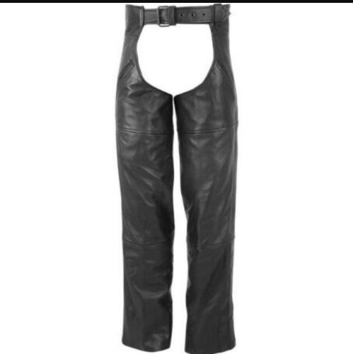 Mens wilson's brand leather chaps l