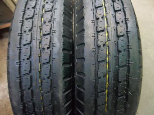 Two st175/80d13 6 ply utility, trailer, boat tires load range c