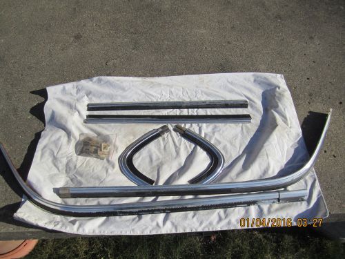 Mopar dodge charger 73 74 charger vinyl top trim chrome trim canopy roof trim