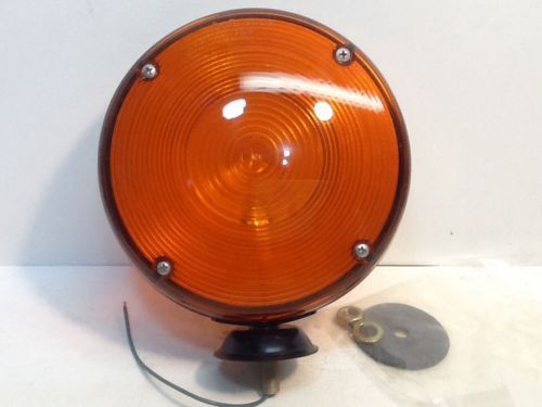 Nos,grote 7815,double sided pedestal amber/amber lamp. rat rod,truck,light.