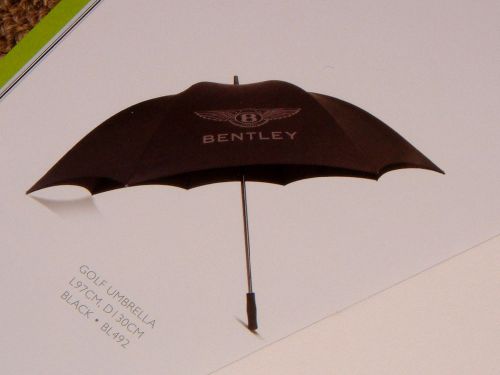 Bentley extra large "sport" umbrella. replacement for original found in car. new