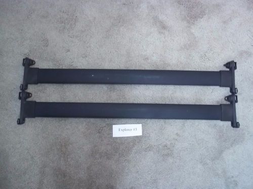 2002 2003 2004 ford explorer 4-door pair of roof rack cross bars oem