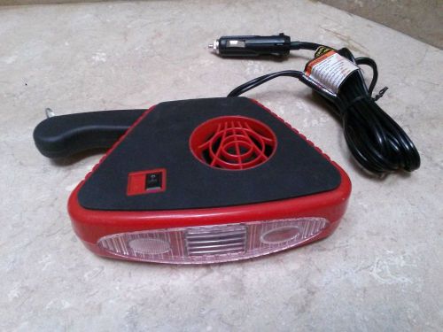12 volt auto heater/defroster w/light item# 60525&#034;preowned working condition&#034;