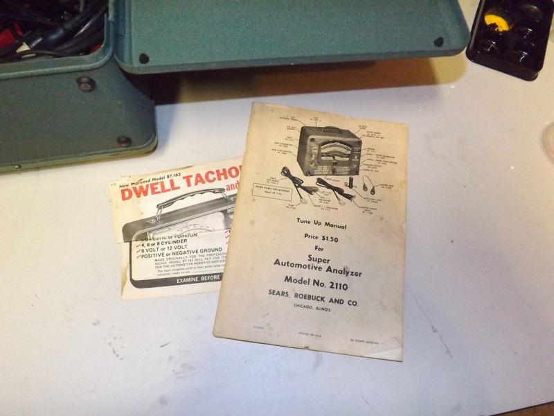 Vintage Sears Allstate Super Automotive Analyzer # 244-2110 Great Condition, US $24.99, image 6