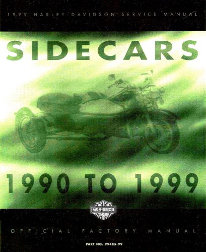 1990 to 1999 harley-davidson sidecar service manual -sidecars-tle-rle-tle ultra