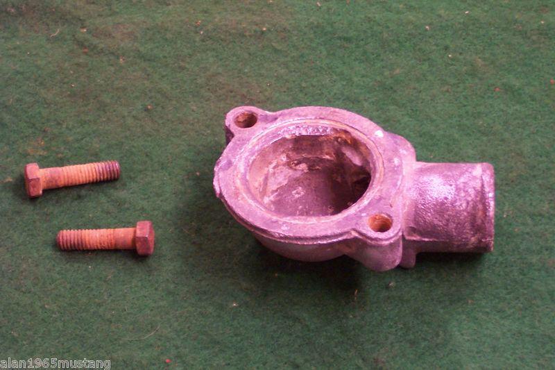 (L) OEM 1965 - 1973 ? Ford Mustang Falcon 6 Cyl Aluminum Thermostat Housing, US $24.75, image 2