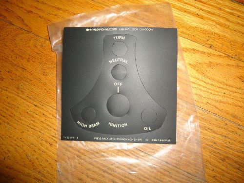 1975 norton commando dash decal