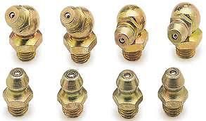 Lot of 12 unopened new packages of cta 8-piece metric grease fittings sets